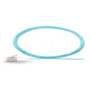 LC PC 0.9mm ,multimode,OM4 LSZH jacket 1meter Fiber optic pigtail